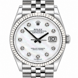 Rolex Datejust 36MM Diamond MOP Dial 126234 Watch